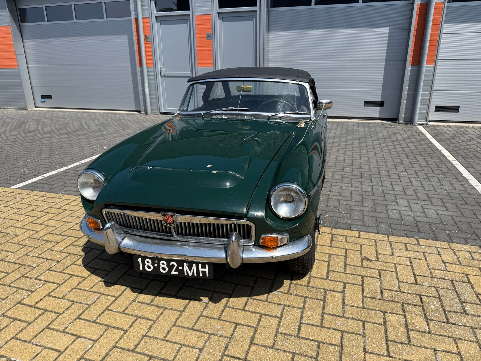 MG C 2.9 Cabriolet 1969 Groen, foto 3