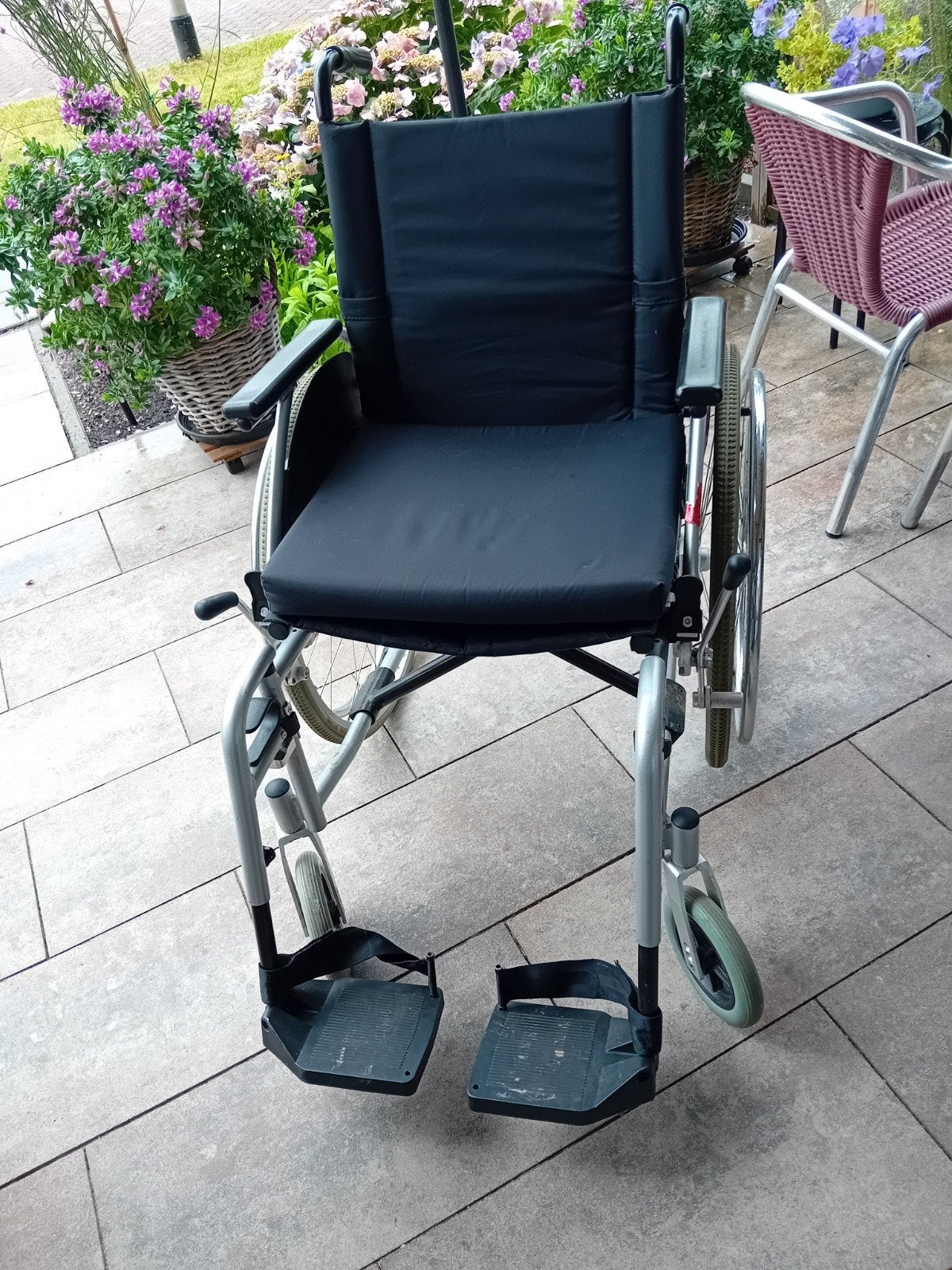 rolstoel excel vanos, Diversen, Rolstoelen, Ophalen, Zo goed als nieuw, Duwrolstoel