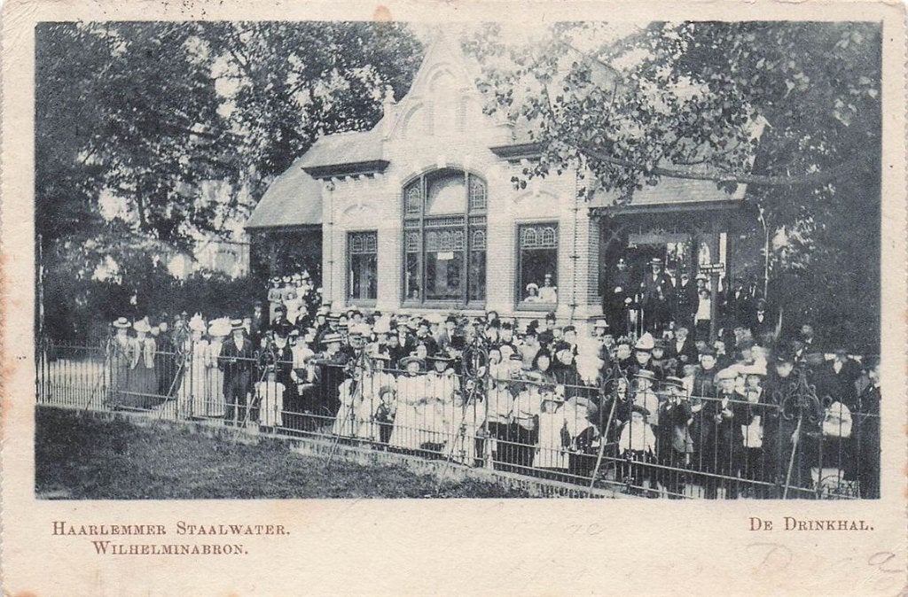 703-311-015 Haarlemmer Staalwater De Drinkhal Wilhelminabro, Verzenden, Voor 1920, Noord-Holland