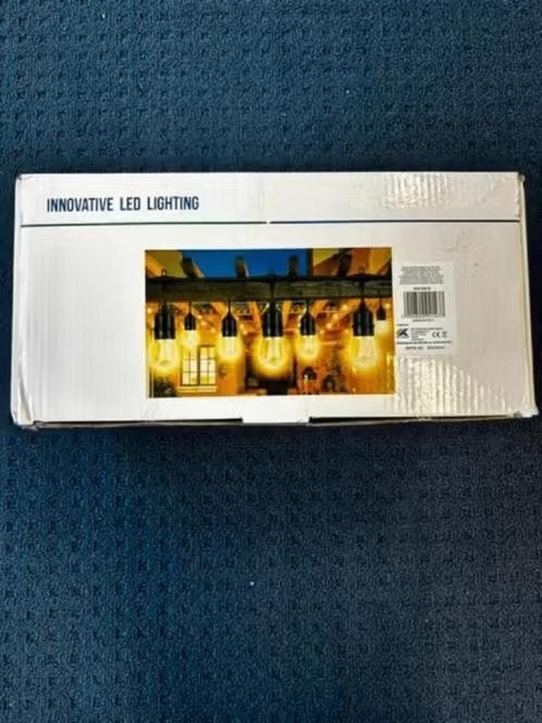 NIEUW! Lichtsnoer 10 meter 20 ledlampen warmwit €25,99, Minder dan 50 watt, Overige typen, Nieuw, Ophalen of Verzenden