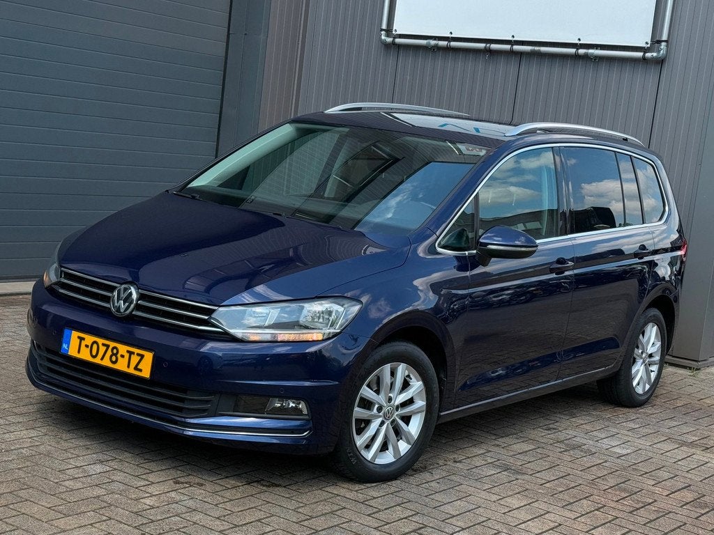 Volkswagen Touran 1.6 TDI SCR Highline | 7-Persoons | Trekha, Voorwielaandrijving, Gebruikt, 4 cilinders, Blauw