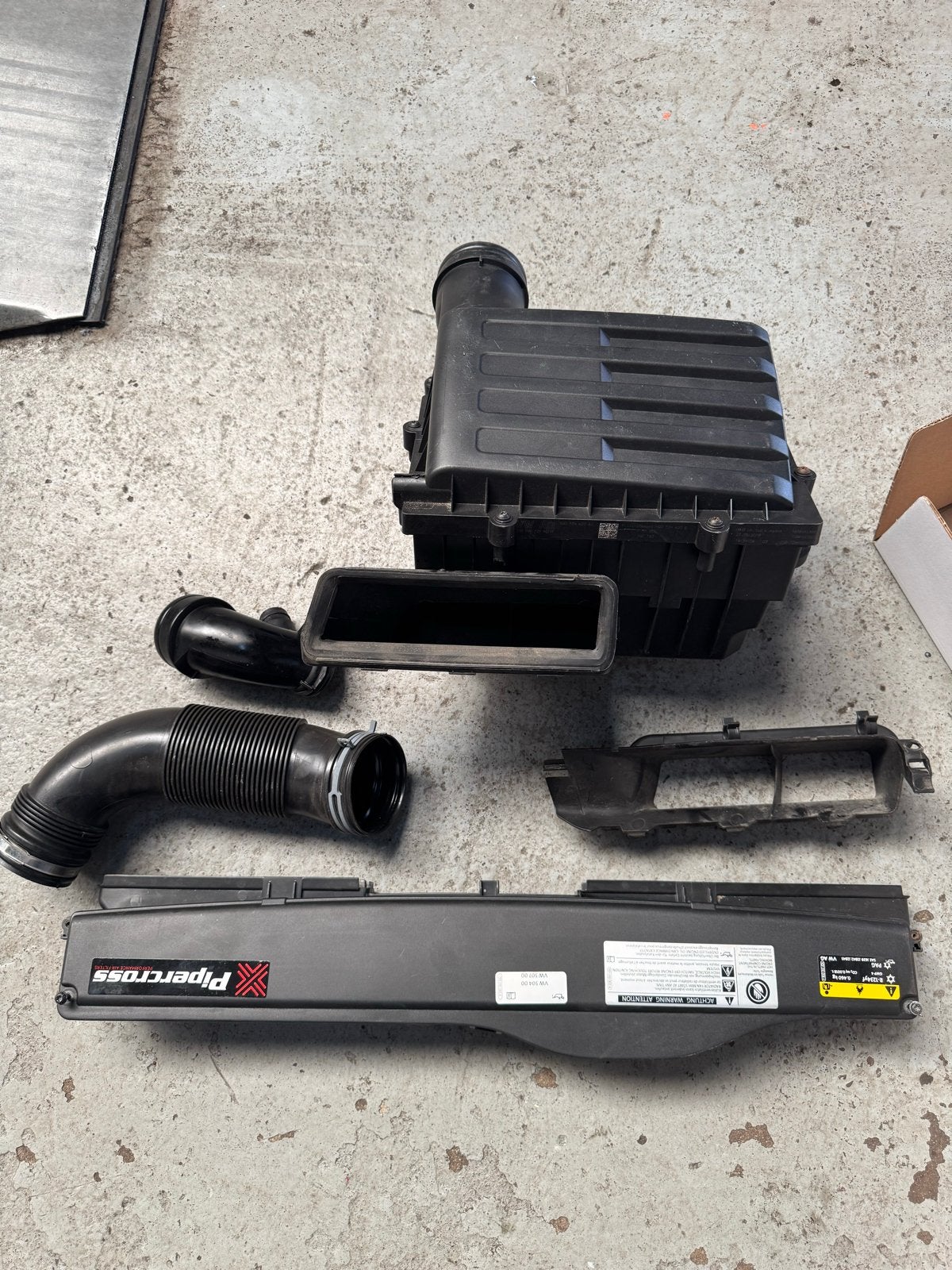 GTI/R/S3/cupra intake/luchtfilter origineel, Auto-onderdelen, Ophalen, Gebruikt, Volkswagen