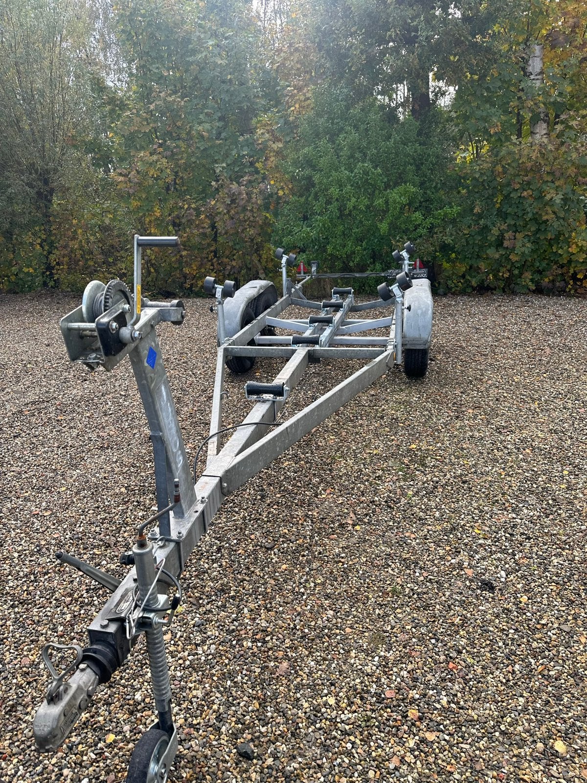 Sloepen trailer met duitse papieren, Watersport en Boten, Boottrailers, Ophalen, Gebruikt, 1500 tot 3000 kg, Sloepentrailer