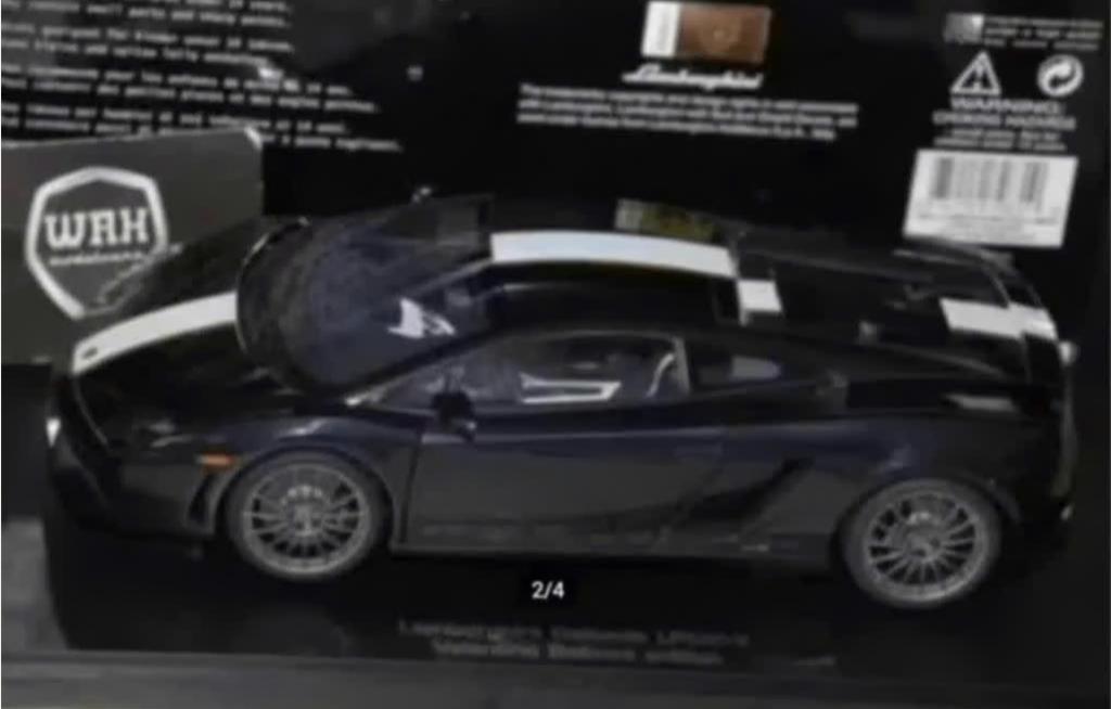 1:18 LAMBORGHINI GALLARDO BALBONI 74631 Autoart in doos WRH, Verzenden, Zo goed als nieuw, Auto, Autoart