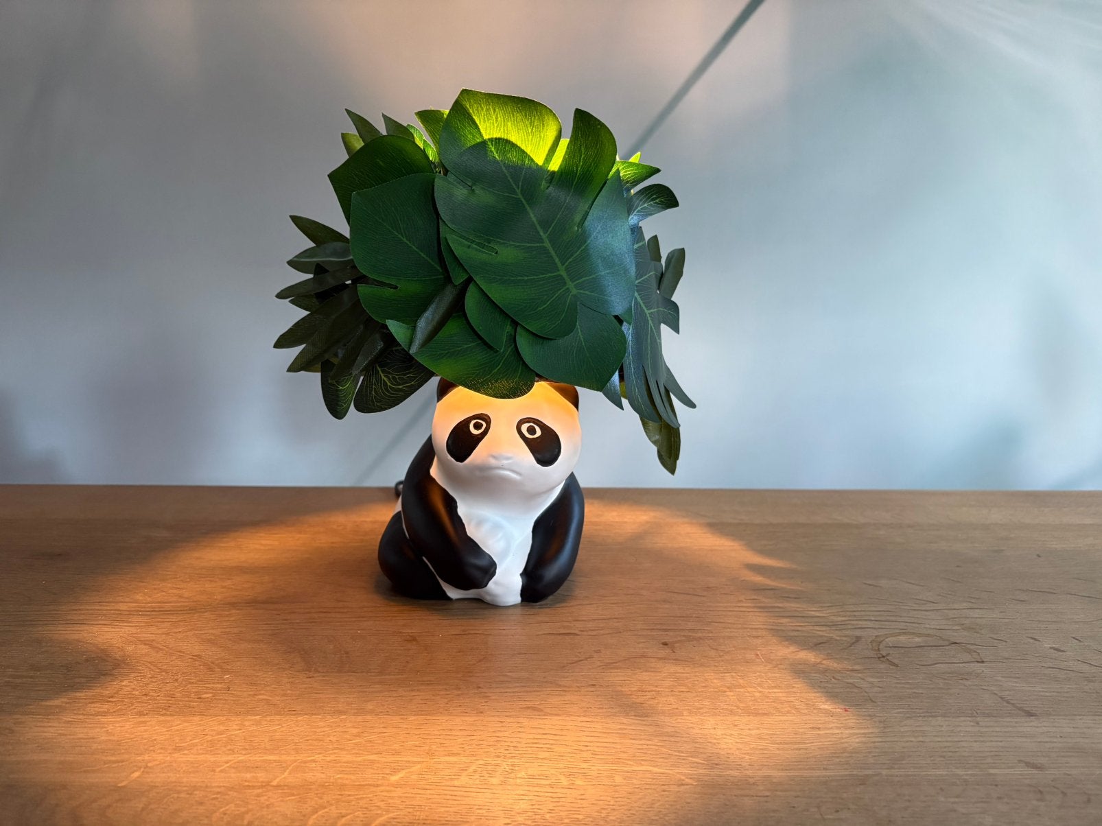 Schattige unieke pandalamp made by me Origin’Lily, Overige materialen, Overige typen, Meerkleurig, Nieuw