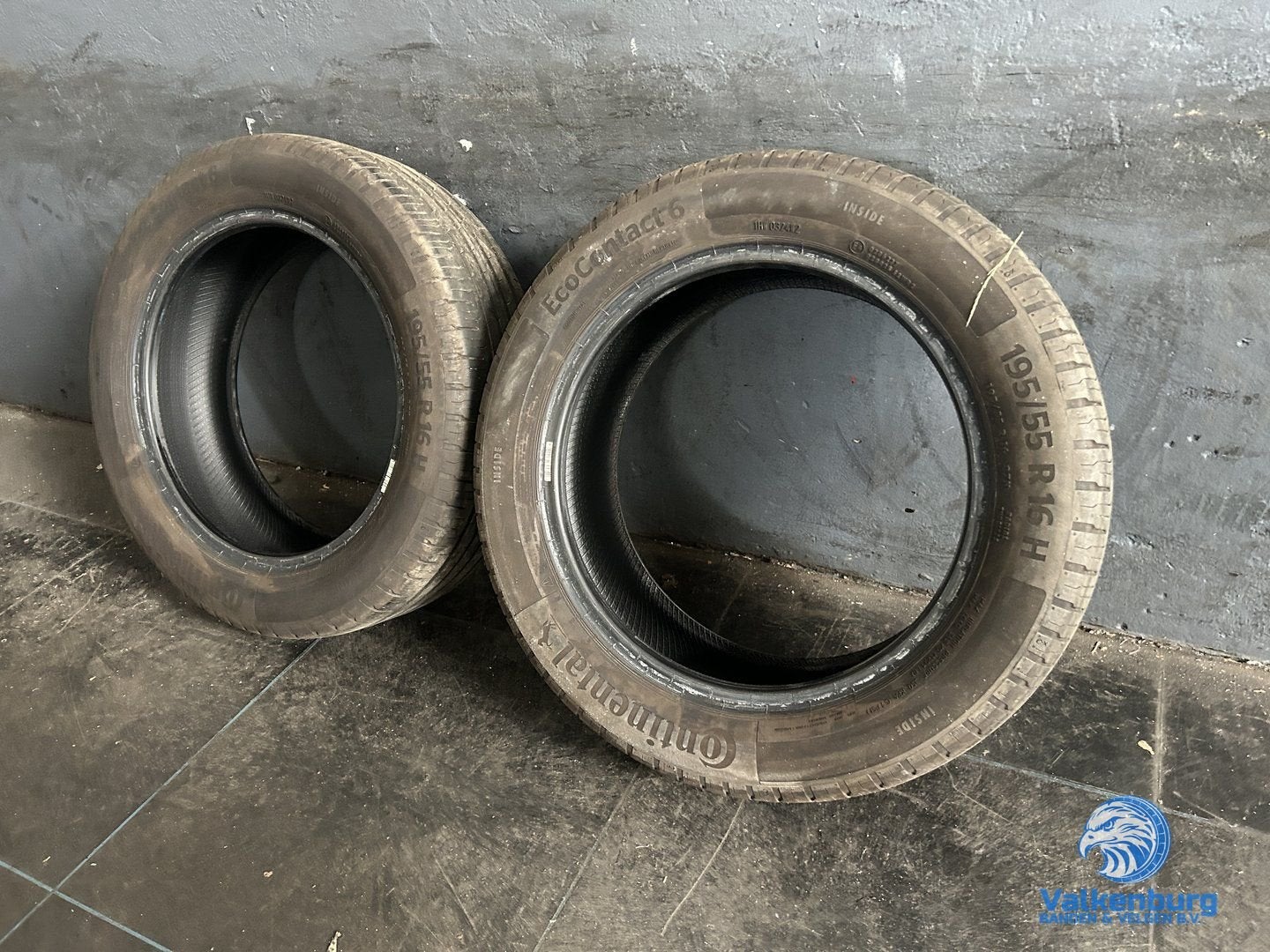 6-7mm! Zomerbanden 195/55R16 Continental EcoContact 6