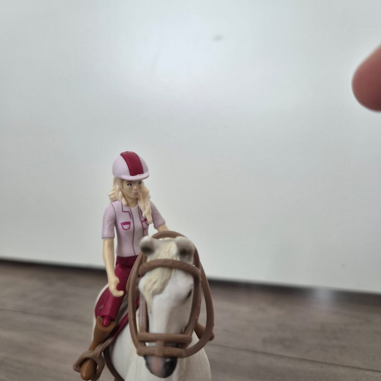 Schleich Paard met Ruiter en Accessoires, Ophalen of Verzenden, Zo goed als nieuw