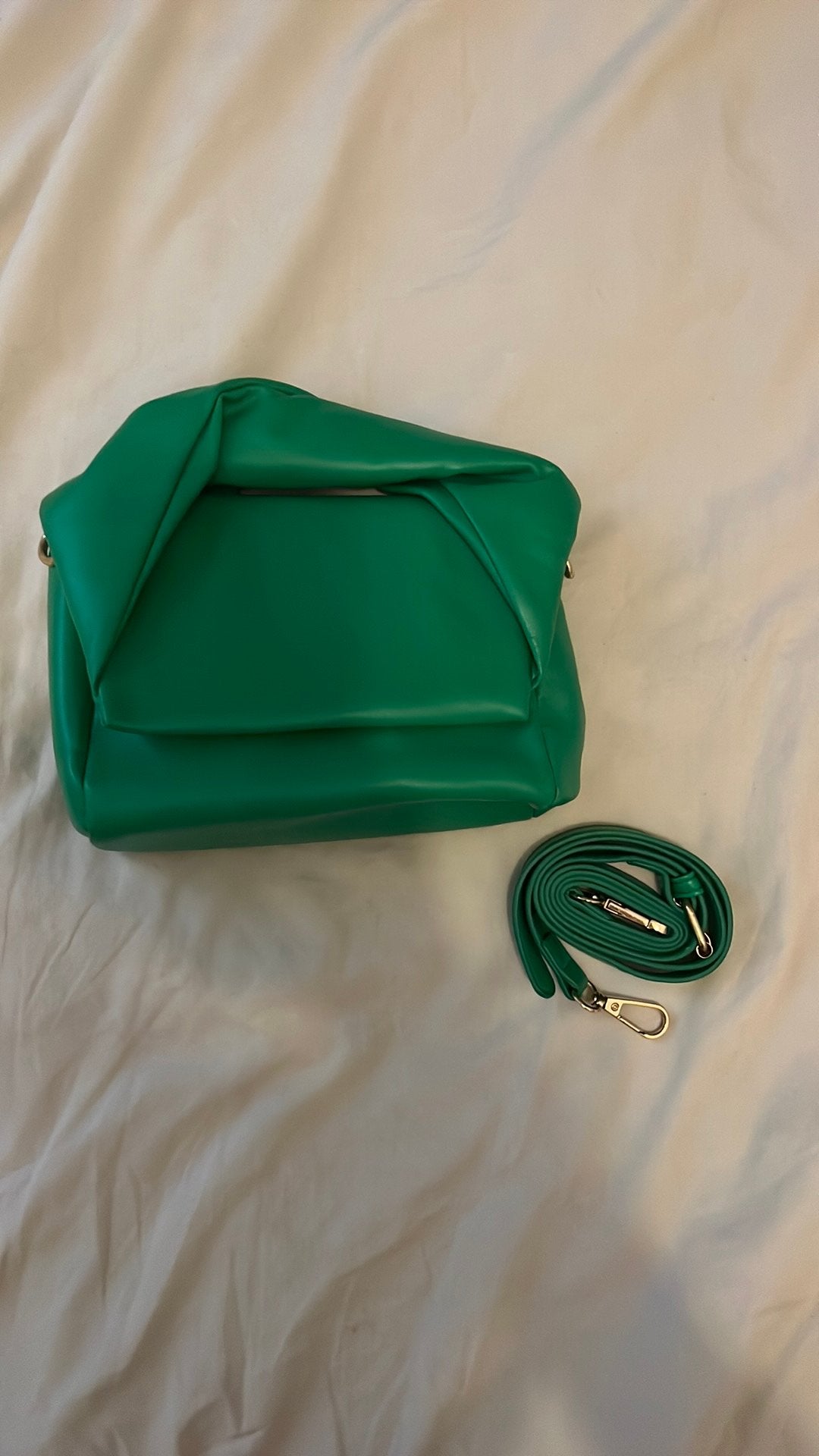 tasje groen, Sieraden, Tassen en Uiterlijk, Ophalen of Verzenden, Zo goed als nieuw, Groen, Schoudertasje