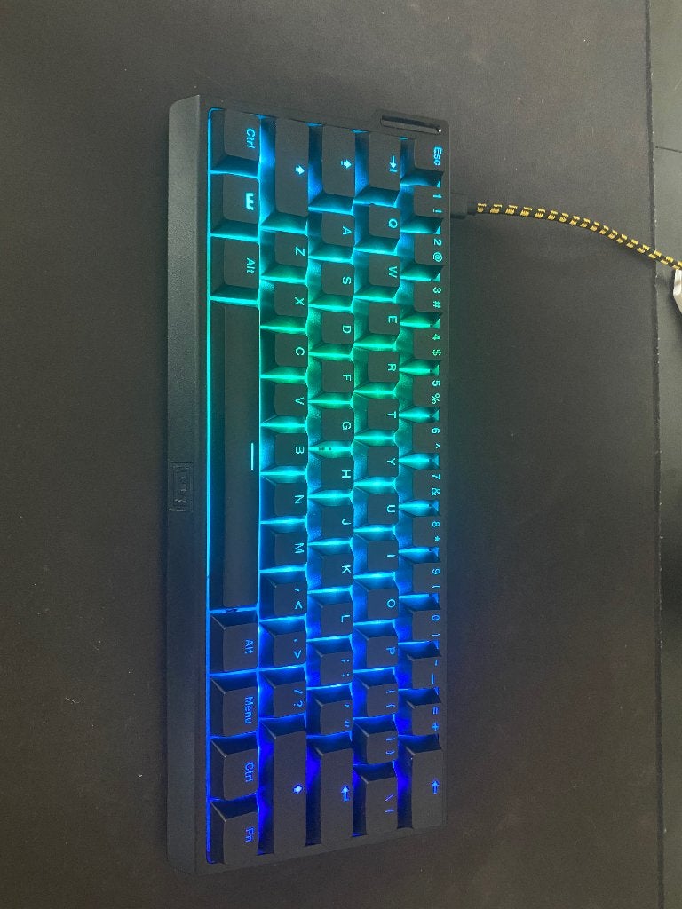 Wooting 60HE+ Gaming Toetsenbord - Zo goed als nieuw, Verlichte toetsen, Ophalen of Verzenden, Zo goed als nieuw, Qwerty