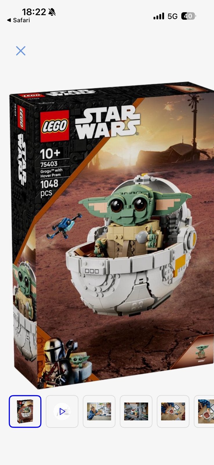 LEGO Star Wars 75403, Ophalen, Zo goed als nieuw