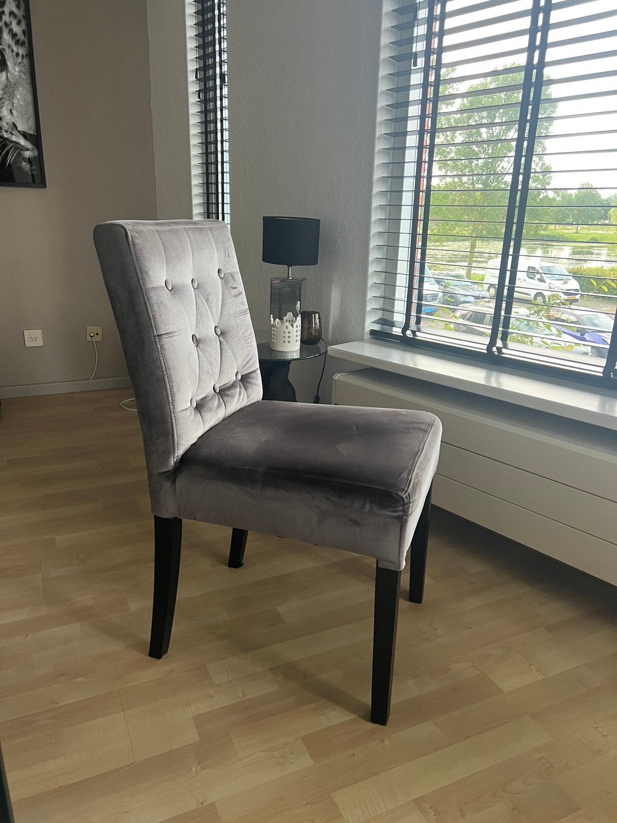 Eetkamer stoelen, Huis en Inrichting, Stoelen, Ophalen, Overige kleuren, Zo goed als nieuw, Vier