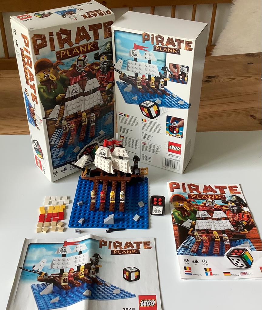 Lego spel Pirate Plank 3848, Ophalen, Zo goed als nieuw