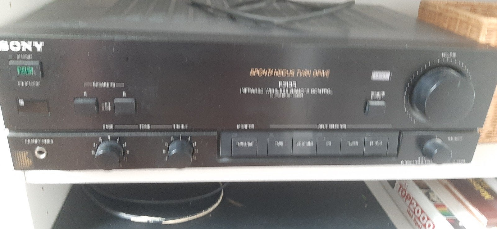 SONY TA-F210 Stereo Versterker, Ophalen, Gebruikt, Minder dan 60 watt, Sony