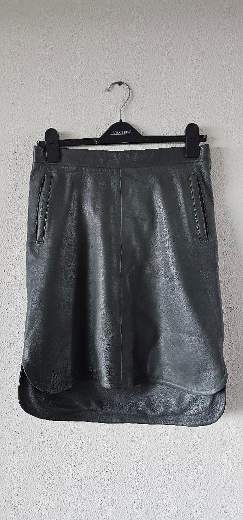 Sissy Boy Leren Rok Maat M (29325), Kleding | Dames, Rokken, Maat 38/40 (M), Zwart, Ophalen of Verzenden, Knielengte