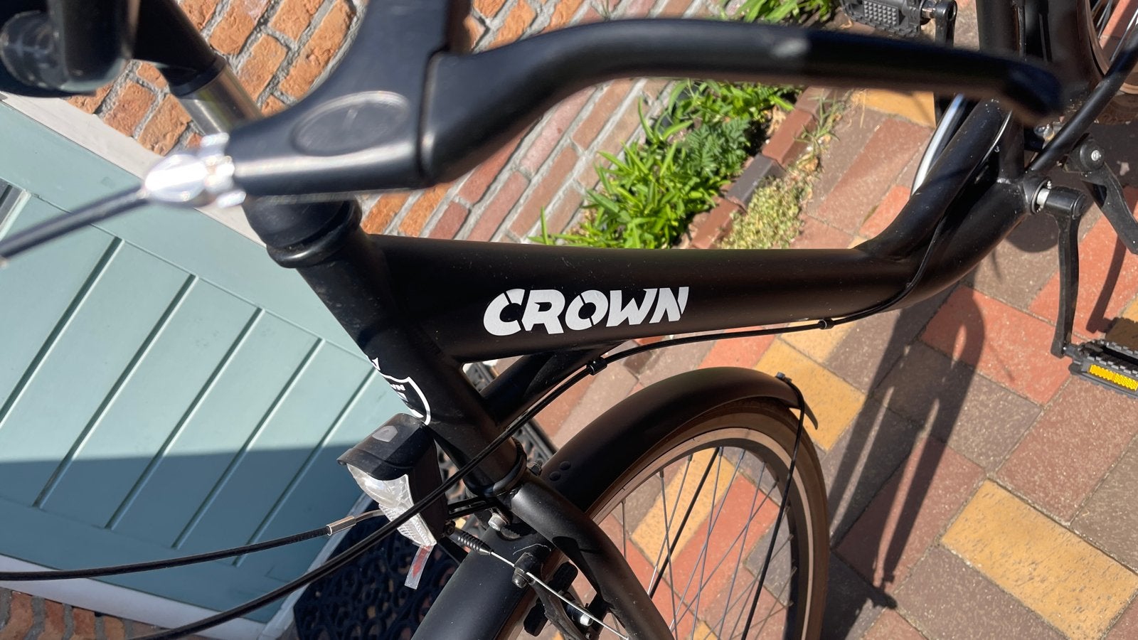 Crown Damesfiets - Zo goed als nieuw, (Extra) lage instap, Velgrem, Zo goed als nieuw, 50 tot 53 cm