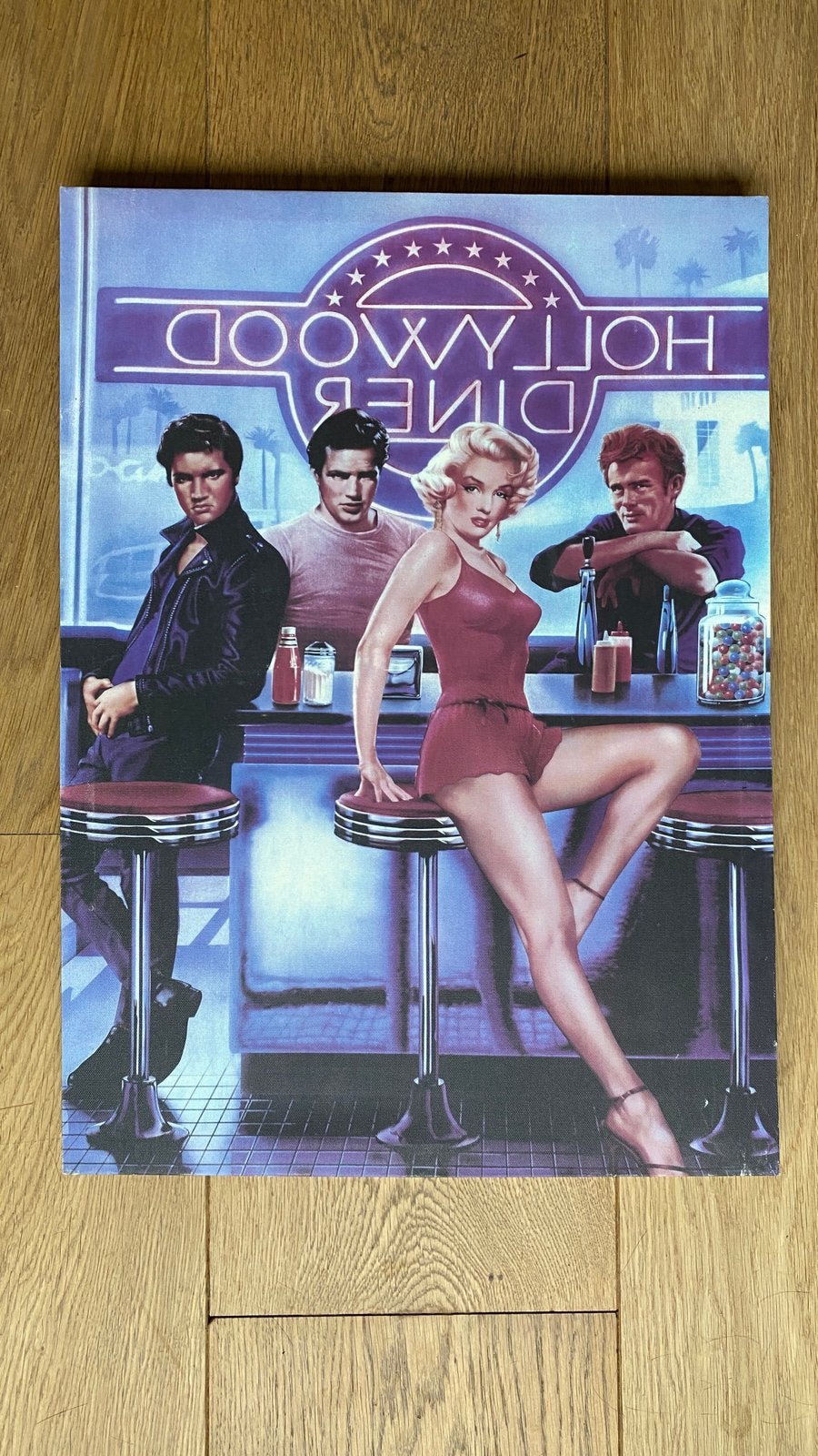 Canvas Hollywood Diner, Ophalen, 50 – 75, Minder dan 50 cm, Gebruikt