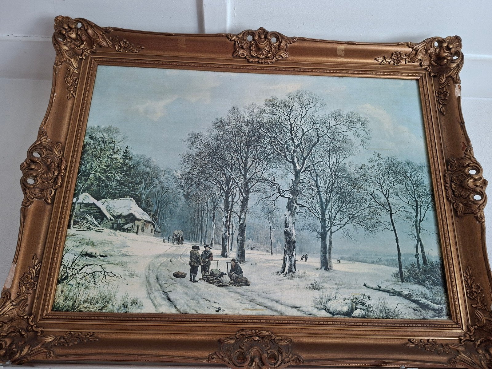 Foto op canvas B.C. Koekkoek, Ophalen of Verzenden