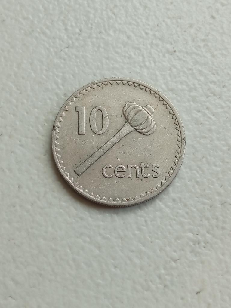 Fiji 10 cent 1969., Ophalen of Verzenden, Losse munt