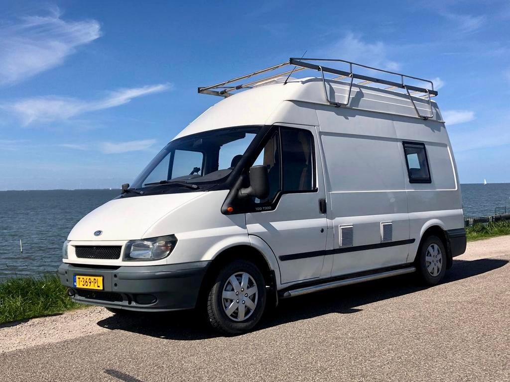 Leuke camper Ford transit, Caravans en Kamperen, Buscamper of Camperbus, Tot en met 2, Diesel, Particulier
