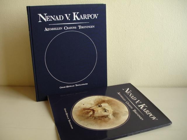 Nenad V. Karpov Aquarellen Crayons Tekeningen, Ophalen of Verzenden, Zo goed als nieuw, Schilder- en Tekenkunst