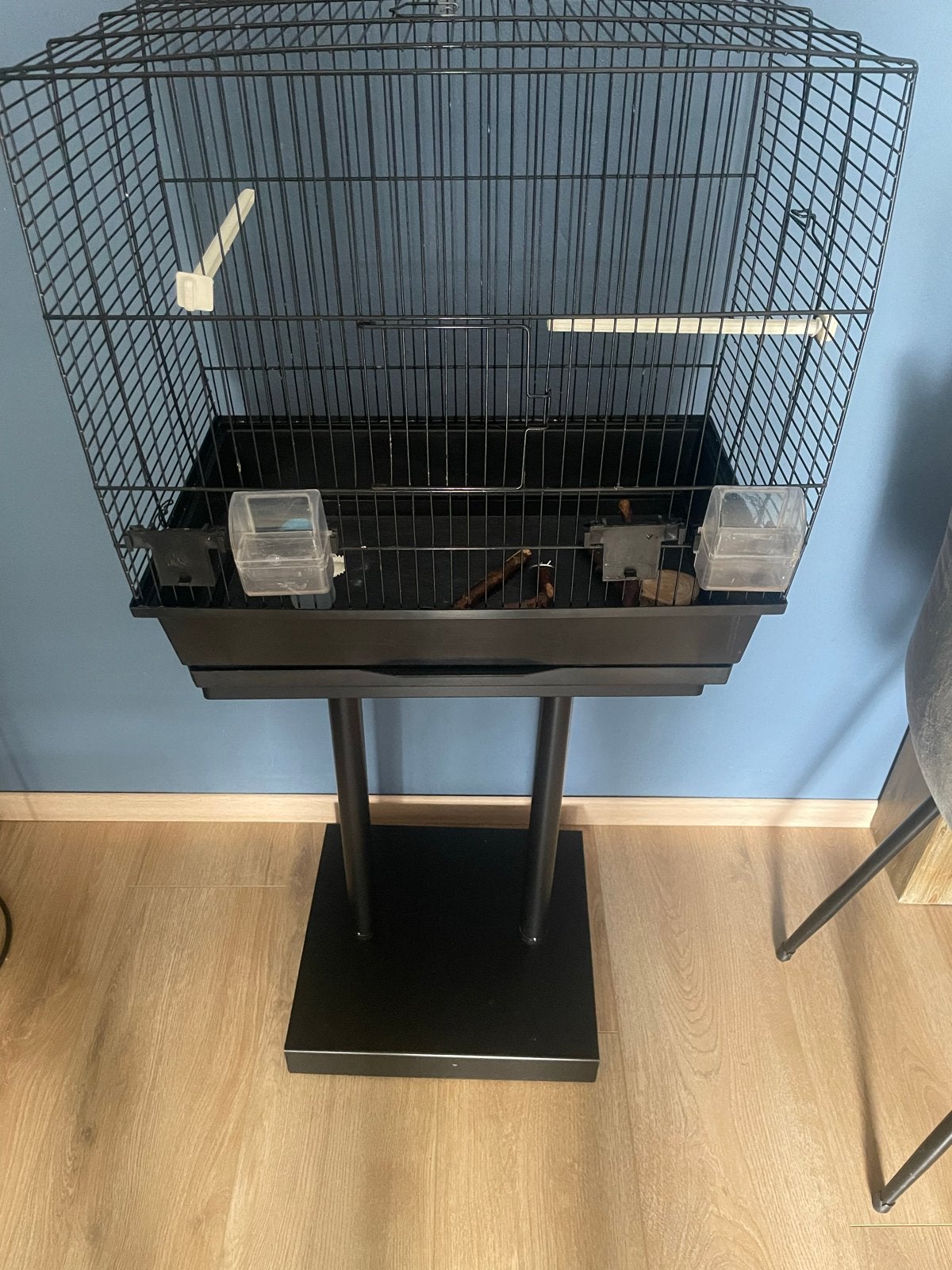Te koop vogelkooi, Ophalen, Gebruikt, Metaal, Vogelkooi