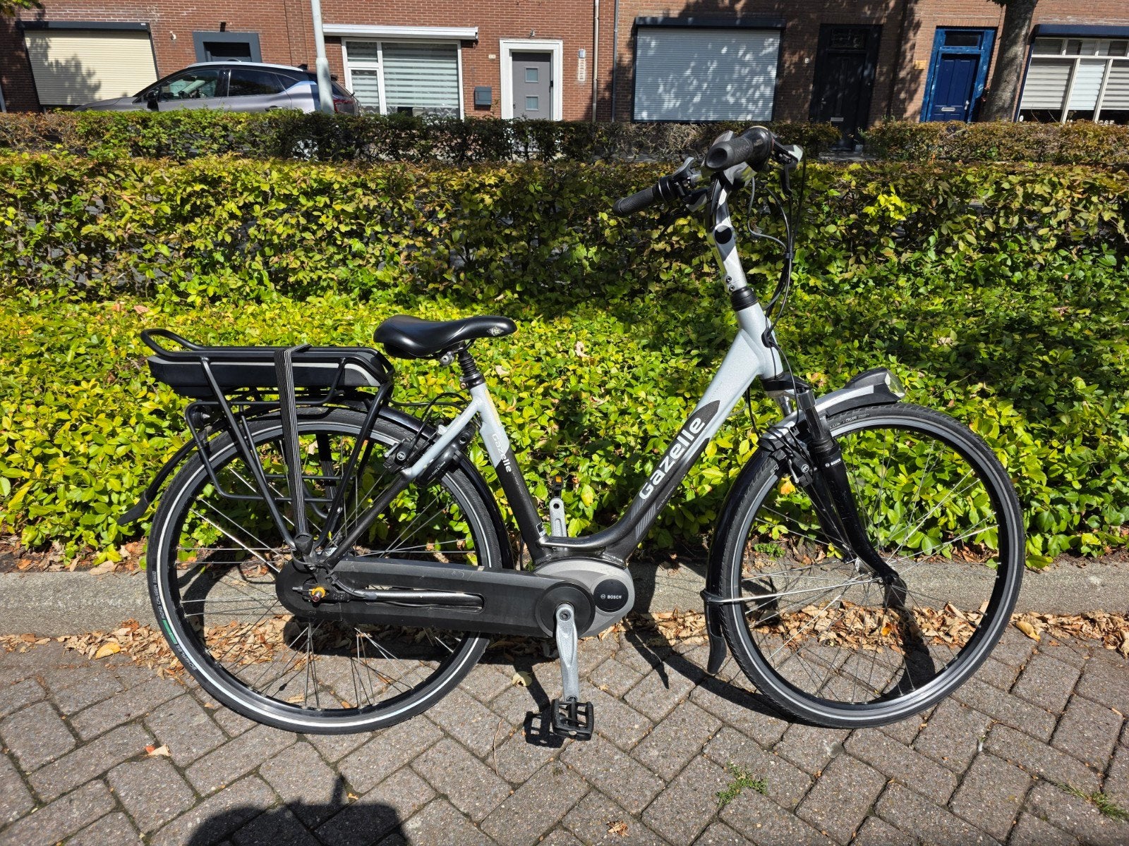 Keurig nette Gazelle Orange met Bosch middenmotor, Fietsen en Brommers, Fietsen | Dames | Damesfietsen, Gebruikt, 47 tot 50 cm
