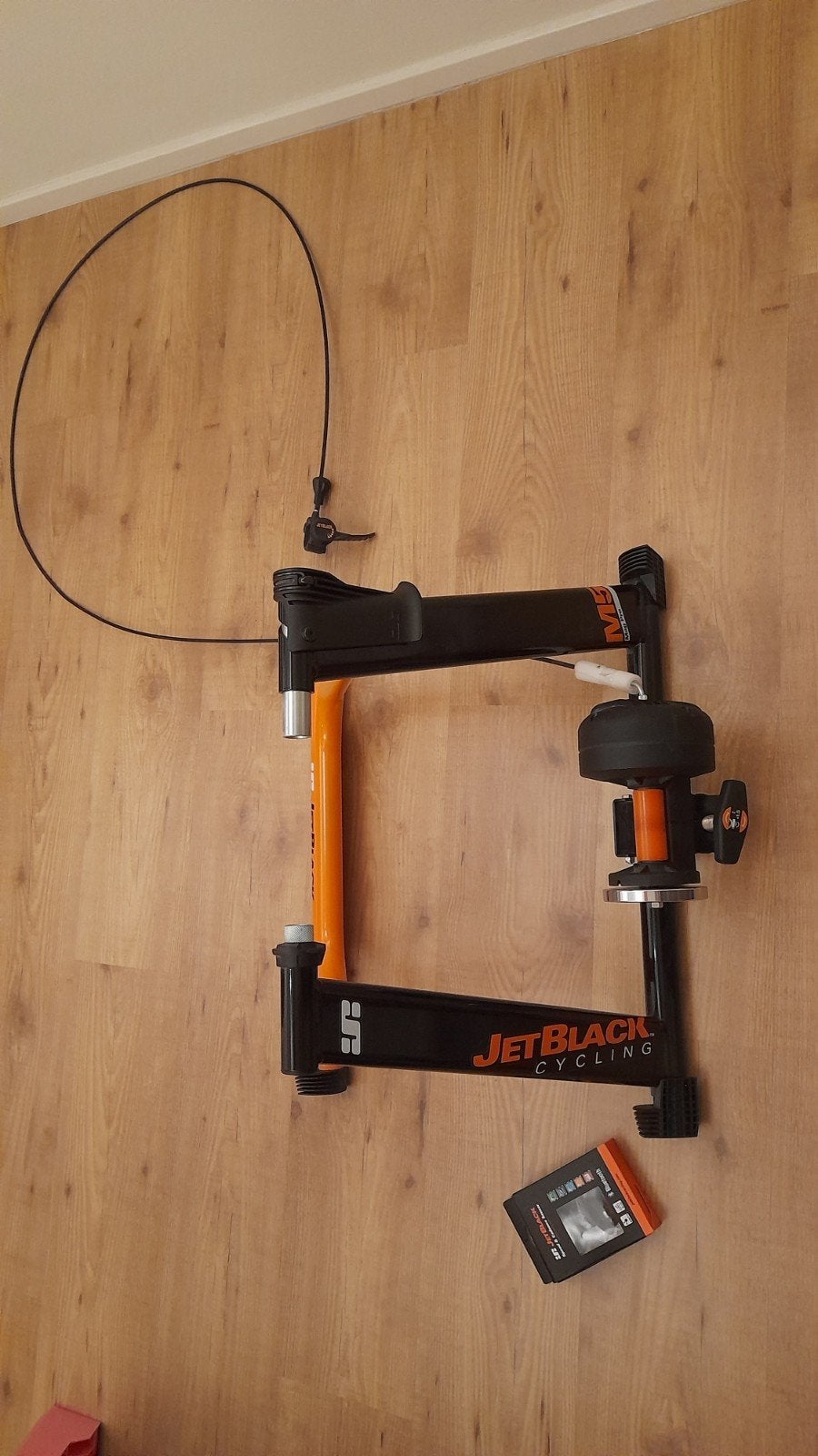 Jet Black fietstrainer, Fietsen en Brommers, Fietsonderdelen, Mountainbike, Gebruikt, Overige typen, Staal