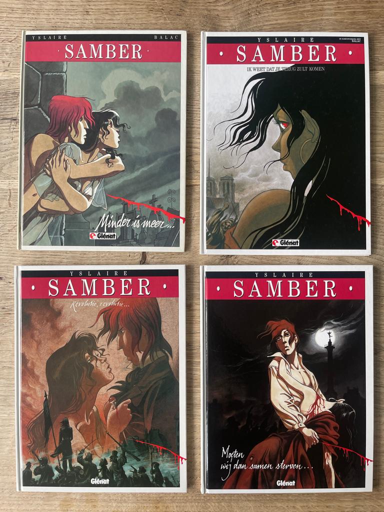 Collectie Samber en Oorlog van de Sambers, Ophalen, Nieuw, Yslaire, Complete serie of reeks