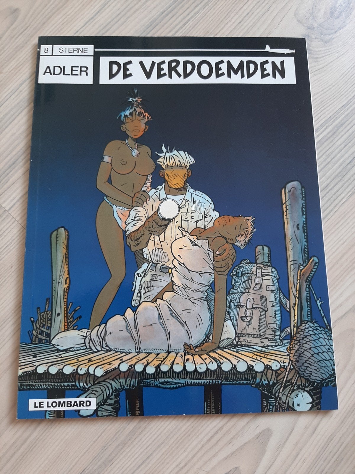 Adler - De Verdoemden (deel 8) - René Sterne, Ophalen of Verzenden