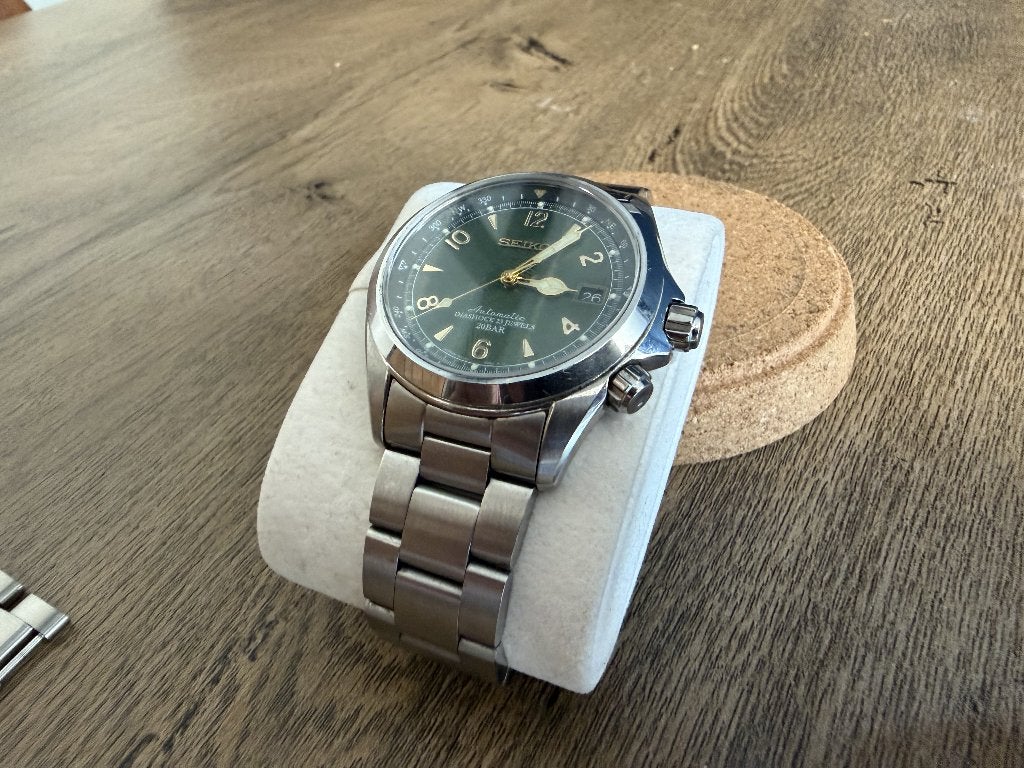 Seiko Alpinist SARB017 - Automatic - Incl. Strapcode, Sieraden, Tassen en Uiterlijk, Horloges | Heren, Ophalen, Gebruikt, Staal