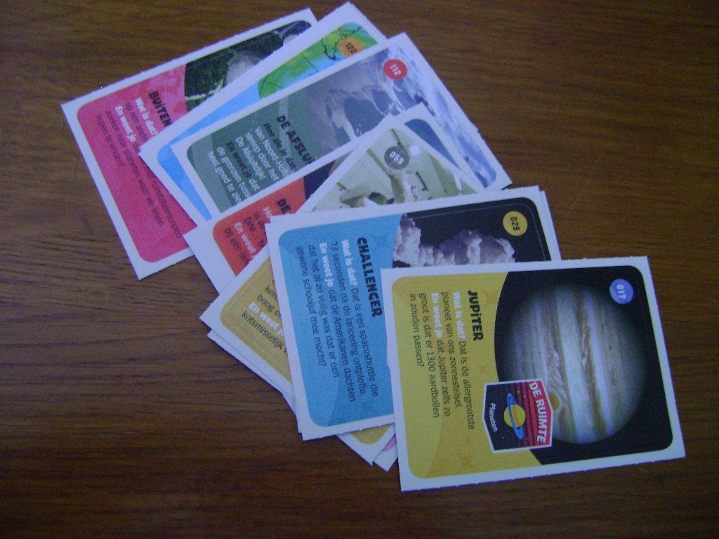 Albert Heijn Andre Kuipers stickers (2017), Albert Heijn, Ophalen of Verzenden