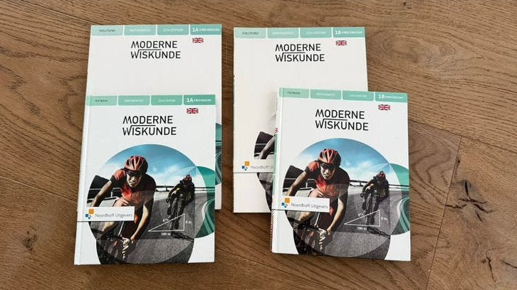 Moderne Wiskunde boeken (1A, 1B VWO english), Ophalen of Verzenden, Beta, Zo goed als nieuw, MBO