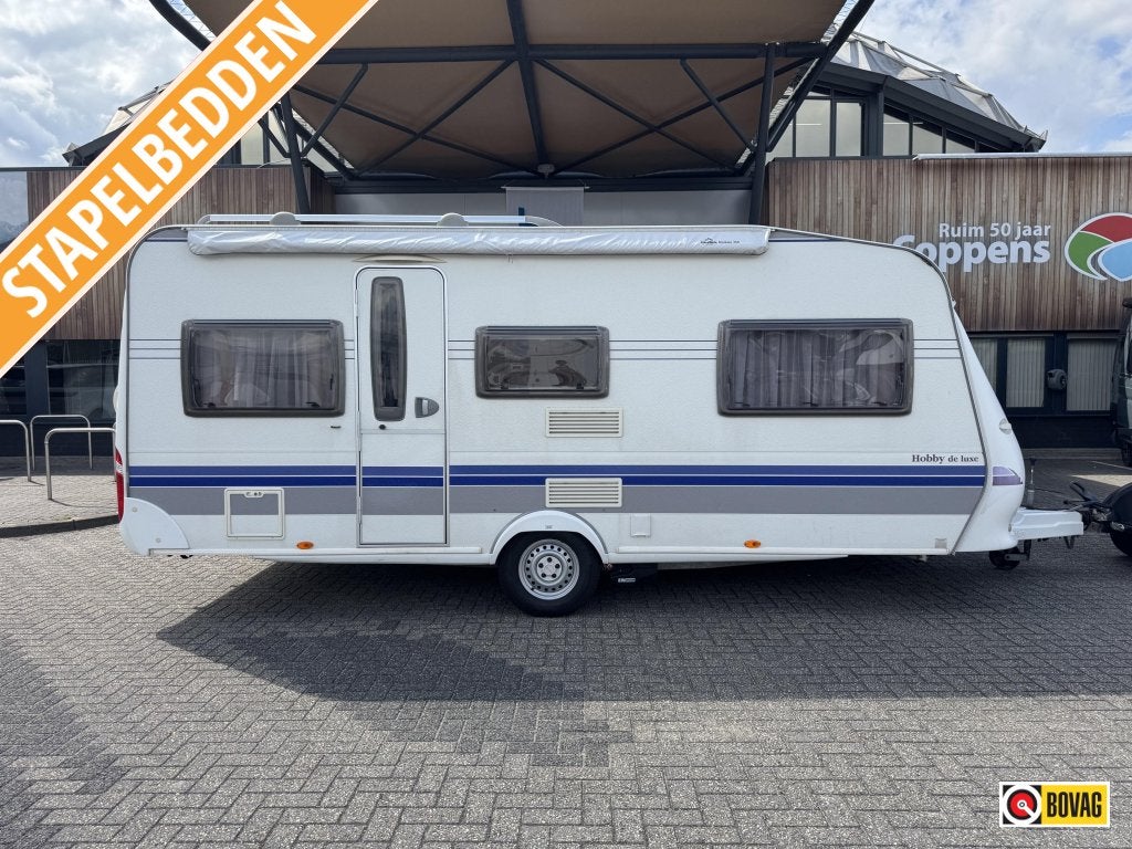 Hobby De Luxe 495 UK 2007 MOVER + TENT!!!, Overige typen, Hobby, Bedrijf, Treinzit