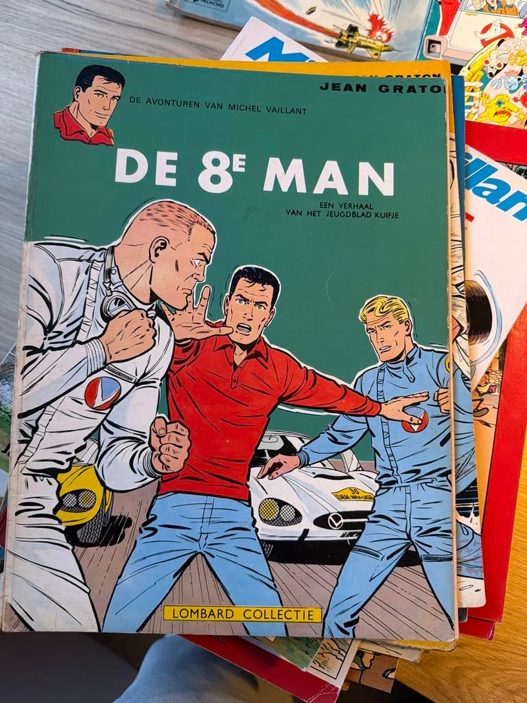 5 Michel Vaillant (1963 t/m 1971) + 2 (1973) + 2 (1983), Meerdere stripboeken, Ophalen of Verzenden, Gelezen