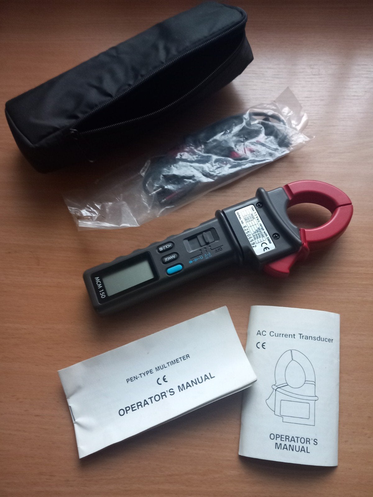 stroomtang Metrotest (MCM 150) / multimeter, Ophalen of Verzenden, Zo goed als nieuw, Elektriciteit