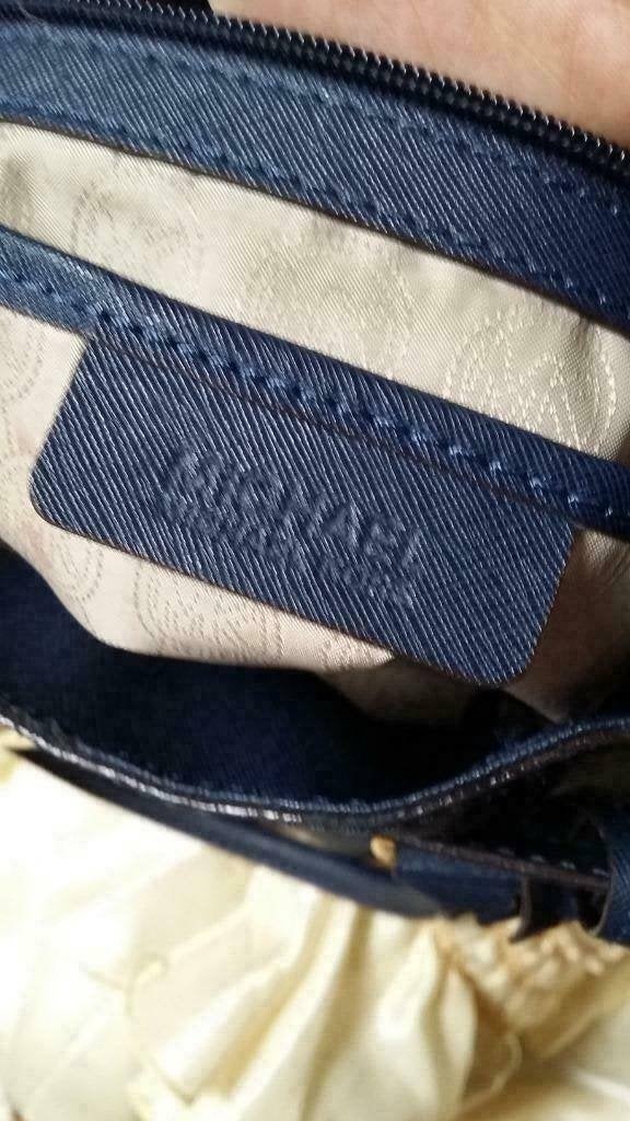Originele Michael Kors, Ophalen of Verzenden, Zo goed als nieuw, Blauw, Handtas