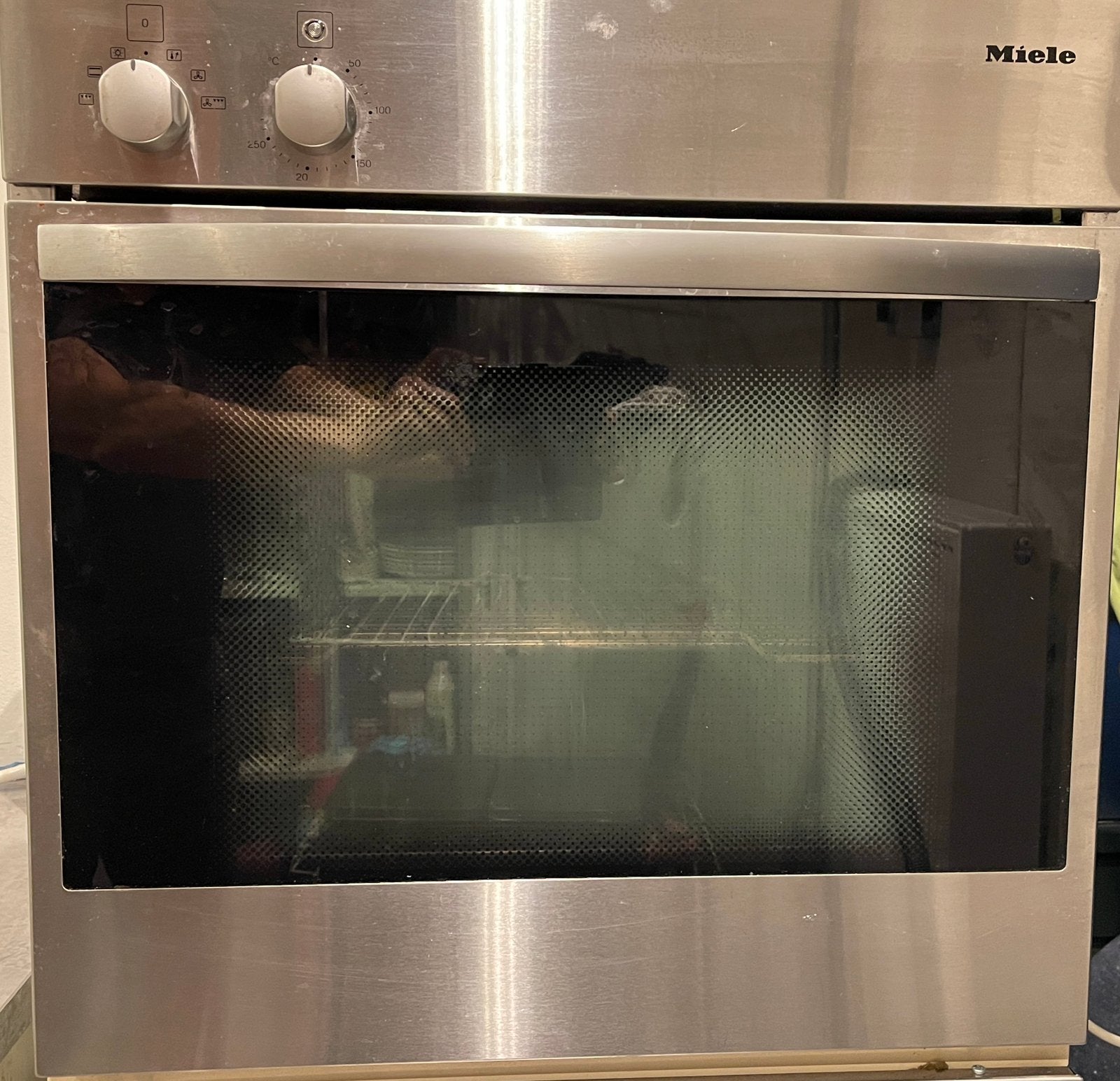 Nette Miele H 310-3B Inbouw Oven (RVS Front), Witgoed en Apparatuur, Ophalen, Gebruikt, Heteluchtoven, Inbouw