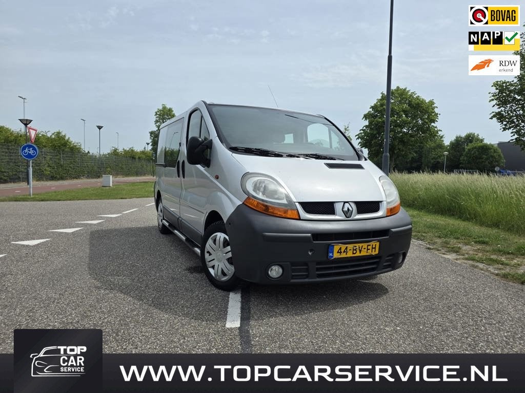 Renault Trafic 1.9 dCi L1H1 DC, 13 km/l, Gebruikt, Renault, Startonderbreker