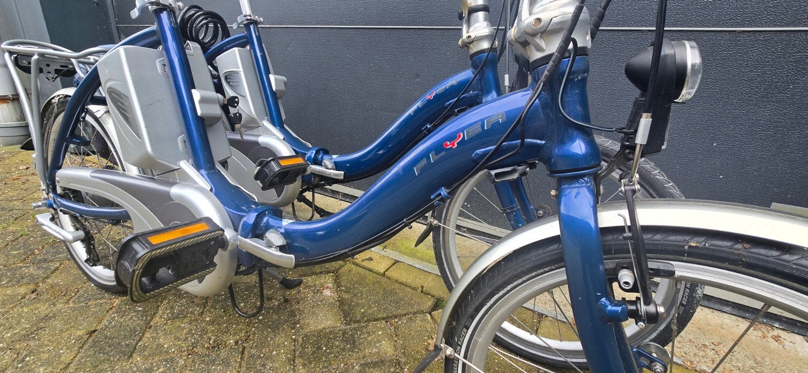 Twee elektrishe vouwfietsen Flyer 8 versnellingen, 20 inch of meer, Versnellingen, Zo goed als nieuw, Totaal opvouwbaar