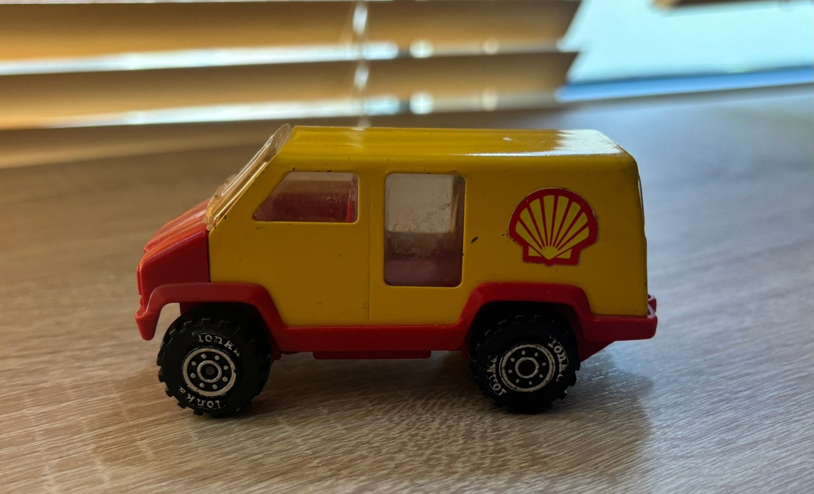 Tonka Shell speelgoed auto busje 1978, Ophalen of Verzenden, Gebruikt, Bus of Vrachtwagen