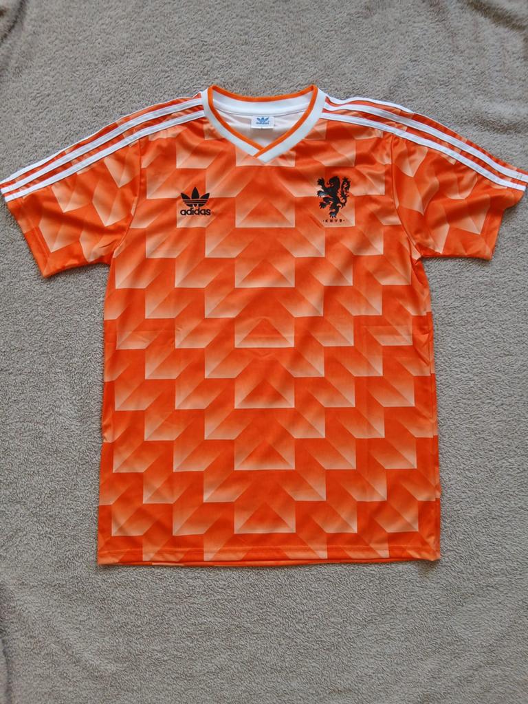 Nederland EK 1988 Retro Shirt, Maat 52/54 (L), Nieuw, Oranje, Ophalen of Verzenden