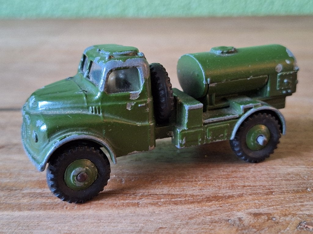 Dinky toy legervoertuig watertank uit 1961, Ophalen of Verzenden, Gebruikt, Auto, Dinky Toys