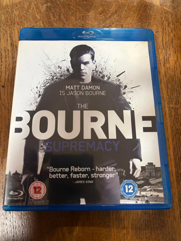 The Bourne Supremacy Blu-ray, Ophalen of Verzenden, Gebruikt, Actie