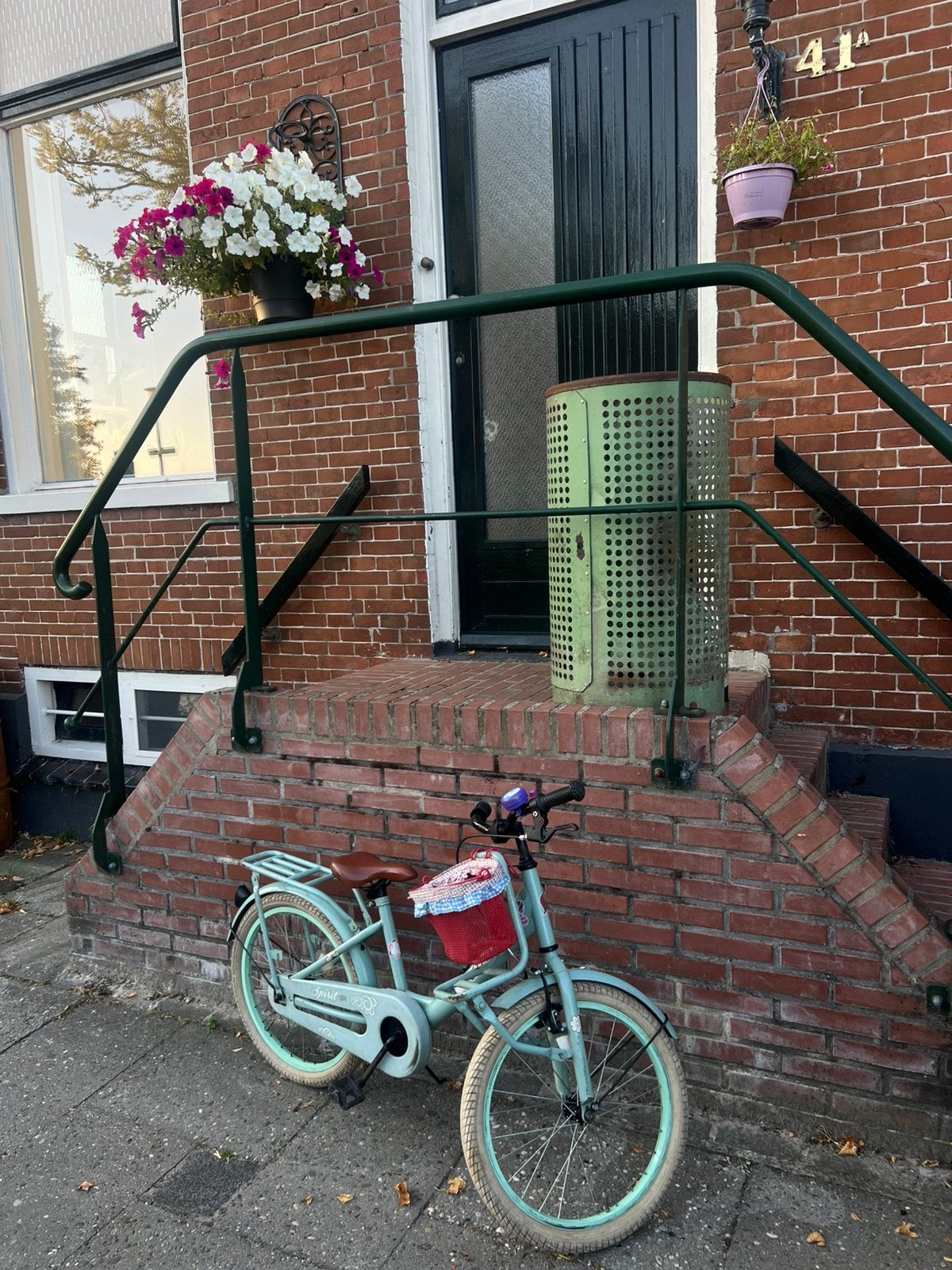 Meisjesfietsen 20 inch, Ophalen, Terugtraprem, Gebruikt, Handrem