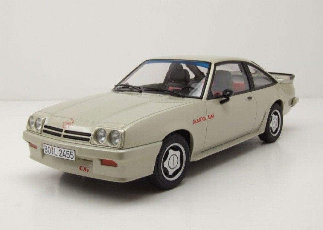 1:18 Opel Manta B GSi uit 1987 Platina metallic Norev, Ophalen of Verzenden, Nieuw, Auto, Norev