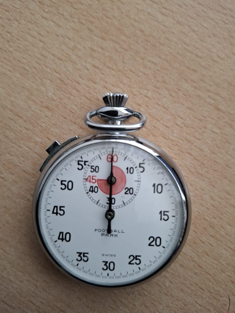 Stopwatch, Sieraden, Tassen en Uiterlijk, Zakhorloge, Staal, 1960 of later, Ophalen