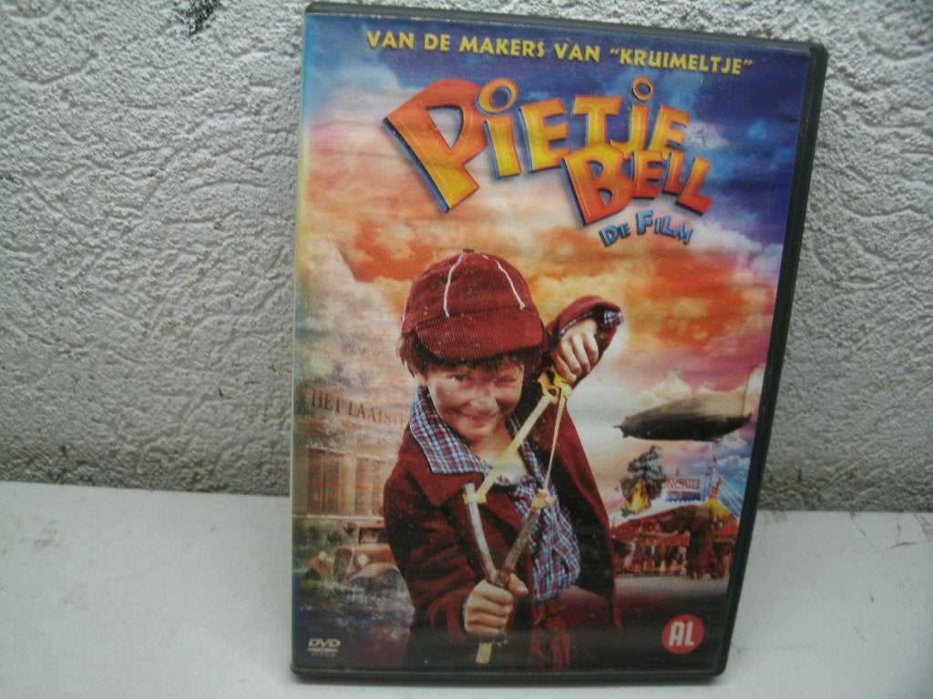 dvd 192k pietje bell de film, Alle leeftijden, Ophalen of Verzenden, Zo goed als nieuw