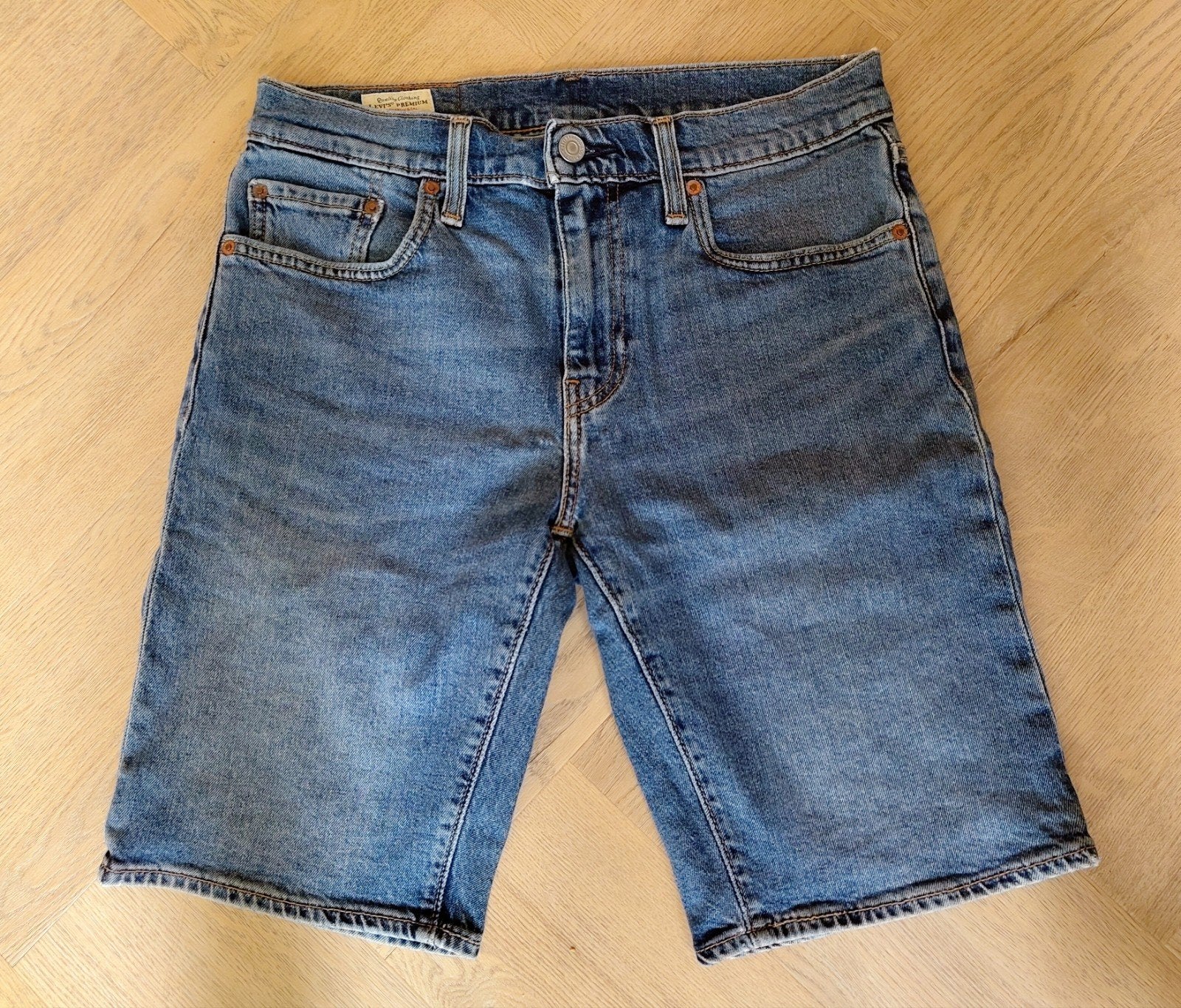Levi's 502 short jeans - Maat W29, Levi's, Blauw, W32 (confectie 46) of kleiner, Ophalen of Verzenden