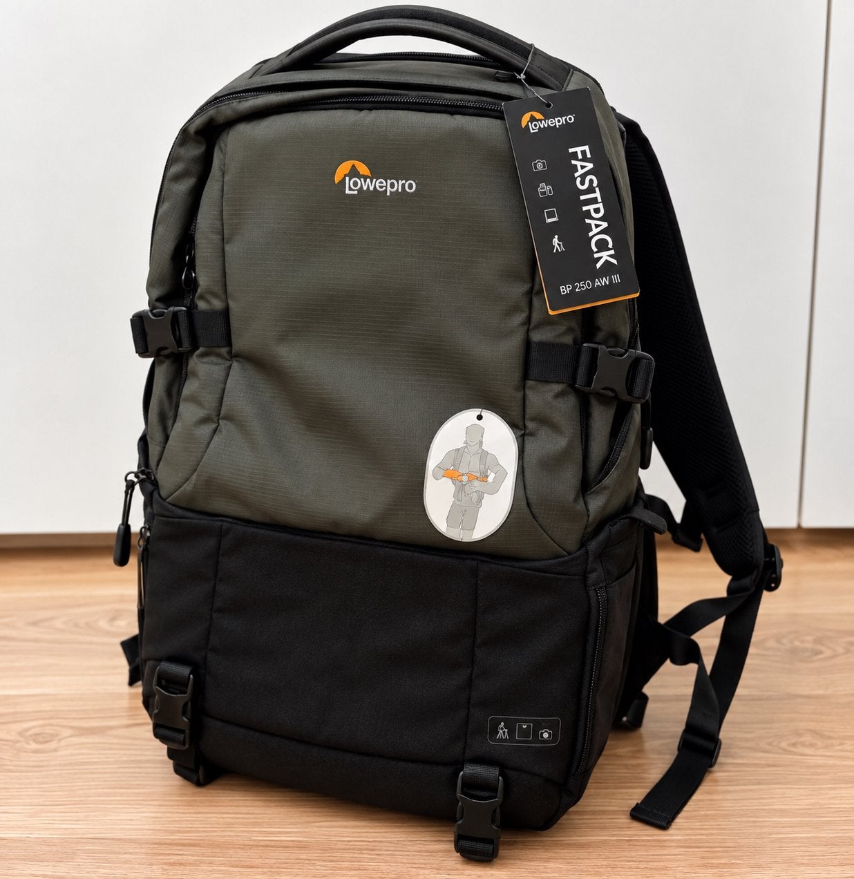 Lowepro Fastpack BP 250 AW III – NIEUW twv €179, Audio, Tv en Foto, Fotografie | Fototassen, Ophalen of Verzenden, Nieuw, Rugtas