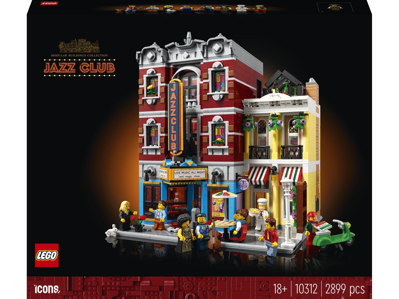 Lego 10312  - Jazz Club - Nieuw in doos, Ophalen of Verzenden, Nieuw, Overige merken
